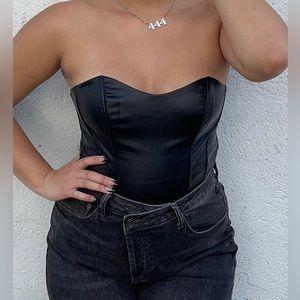 Fashion Nova | All I Want Is You Corset Top - Black